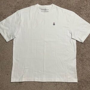 Psycho Bunny heavy weight crew neck tee white size 8 (XXL) new with no tags